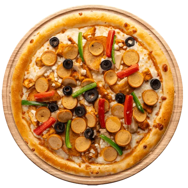 Makhni Kabab Pizza