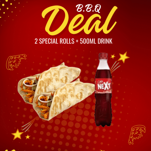 2 SPECIAL ROLLS + 500ML DRINK