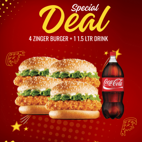 4-Zinger + Drink
